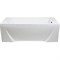 1MARKA Pragmatika Ванна прямоугольная пристенная размер 173-155х75 см, цвет белый 01пр17375