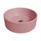 GROSSMAN Color Раковина накладная диаметр 40 см цвет розовый матовый - фото 244960