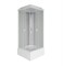 NIAGARA Promo Душевая кабина квадратная размер 100x100 см, профиль - белый / стекло - матовое, стекло 4 мм P100/26Q/MT