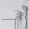 AM.PM Gem Смеситель для ванны и душа с длинным изливом и душевым набором, хром F90A90100