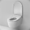 AM.PM Func Подвесной унитаз FlashClean c электронной крышкой-биде со скрытой подводкой, белый C8F1702SC
