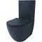 ESBANO Унитаз напольный FORTEX-N (Matt Black). размер: 610x360x810, с бачком и сиденьем микролифт - фото 248621