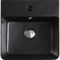 ESBANO Раковина накладная "CIRCON-40" (matt black). размер: 400x420x155. ESRNCIRC40MB