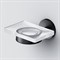 AM.PM X-Joy Стеклянная мыльница с настенным держателем, черный A85A34222