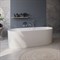 BELBAGNO Ванна акриловая овальная отдельностоящая размер 170x80 см, цвет белый BB705-1700-800