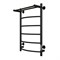 ARINGA Bergen полотенцесушитель лесенка электрический с полкой 80*50, черный AR03007BL