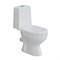 ARINGA Rio Унитаз-компакт, двухрежимная арматура Оливера, сиденье термопласт с микролифтом, белый AR01004WH
