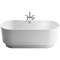 ASTRA-FORM Аквариус Ванна из искусственного камня отдельностоящая овальная размер 170x75 см, цвет белый Astra-Form 1010045