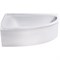 ASTRA-FORM Анастасия Ванна из искусственного камня пристенная/встраиваемая угловая размер 180x125 см, с установочными ножками с регулируемыми опорами, цвет белый Astra-Form 1010025