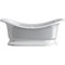 ASTRA-FORM Мальборо Ванна из искусственного камня отдельностоящая овальная размер 190x90 см, цвет белый Astra-Form 1010031