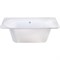 ASTRA-FORM Прима Ванна из искусственного камня отдельностоящая прямоугольная размер 185x90 см, цвет белый Astra-Form 1010037