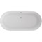 ASTRA-FORM Шарм Ванна из искусственного камня отдельностоящая овальная размер 170x80 см, цвет белый Astra-Form 1010017