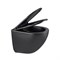 LEMARK Peneda+Bit+ Glazer Black Комплект 3в1: Инсталляция Lemark PENEDA для унитазов с кнопкой смыва BIT чёрный матовый + унитаз подвесной безободковый  GLAZER Торнадо чёрный матовый 100802235