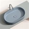 CERAMICA NOVA Element Накладная раковина ширина 60 см, цвет Серо-голубой матовый CN6048MHL