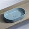 CERAMICA NOVA Element Накладная раковина ширина 60 см, цвет Голубой матовый CN6048ML