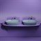 CERAMICA NOVA Element Накладная раковина ширина 60 см, цвет Серо-голубой матовый CN6049MHL CERAMICA NOVA Element Накладная раковина ширина 60 см, цвет Серо-голубой матовый CN6049MHL