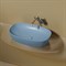 CERAMICA NOVA Element Накладная раковина ширина 60 см, цвет Голубой матовый CN6049ML