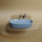CERAMICA NOVA Element Накладная раковина ширина 60 см, цвет Голубой матовый CN6049ML