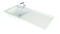 ANDREA Cosmos Раковина встраиваемая (L) ширина 110 см, цвет белый - фото 254577