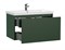 CERSANIT Grande Тумба под раковину подвесная 80 для COMO 80 зеленый, зеленый A64303