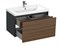 CERSANIT Grande Тумба под раковину подвесная 80 для COMO 80 черный орех, черный орех A64760