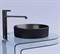 CERAMICA NOVA Element Умывальник чаша накладная круглая (цвет Чёрный Матовый) 360*360*115мм CN6057MB