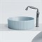 CERAMICA NOVA Element Умывальник чаша накладная круглая (цвет Голубой Матовый) 360*360*115мм CN6057ML