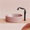 CERAMICA NOVA Element Умывальник чаша накладная круглая (цвет Розовый Матовый) 360*360*115мм CN6057MP