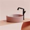 CERAMICA NOVA Element Умывальник чаша накладная круглая (цвет Розовый Матовый) 360*360*115мм CN6057MP