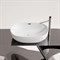 CERAMICA NOVA Element Умывальник чаша накладная овальная со сливом переливом 610*420*155мм, белый CN6064