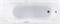 AQUANET Dali Ванна акриловая прямоугольная встраиваемая / пристенная размер 160x70 см с каркасом, белый - фото 257592