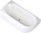 AQUANET Family Ванна акриловая асимметричная пристенная размер 180x80 см, белый - фото 257634