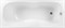AQUANET Riviera Ванна акриловая прямоугольная встраиваемая / пристенная размер 180x80 см с каркасом, белый - фото 258224