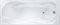 AQUANET Viola Ванна акриловая прямоугольная встраиваемая / пристенная размер 180x75 см с каркасом, белый - фото 258296