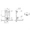 VITRA V-Fix Core Инсталляция для унитаза 8 см 738-5800-01