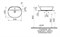 VITRA Geo Раковина-чаша овальная 55 см 7428B003-0001