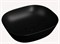 VITRA Plural Раковина-чаша низкая, квадратная 45 cм, цвет матовый черный 7810B483-0016 - фото 258896