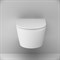 AM.PM Func Унитаз подвесной FlashClean с сиденьем микролифт, белый матовый C8F1700MWSC