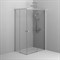 AM.PM X-Joy Душевой ограждение 120х80 прямоугольное, без поддона, двери раздвижные, профиль - хром матовый / стекло - прозрачное, 4 / 6 мм W94G-403-12080-MТ