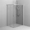 AM.PM X-Joy Душевой ограждение прямоугольное 120х90, без поддона, двери раздвижные, профиль - хром матовый / стекло - прозрачное, 4 / 6 мм W94G-403-12090-MТ