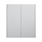 AM.PM Func Шкаф с полками 60 см, высота 70 см, белый матовый, универсальный M8FCH0602WM