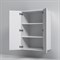 AM.PM Func Шкаф с полками 60 см, высота 90 см, белый матовый, универсальный M8FCH06029WM