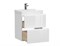 CERSANIT Тумба под раковину подвесная: MODUO для MODUO 50, белая SZ-MOD-MO50/Wh