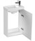 CERSANIT Тумба под раковину подвесная: MODUO для MODUO 40, белая SZ-MOD-MO40/Wh