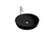 AQUATEK Европа Раковина накладная круглая для установки на столешницу 415*415*135, матовый черный - фото 261083