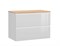 CERSANIT Тумба под раковину под столешницу подвесная: MODUO 80, белая SZ-MOD80-BL/Wh