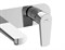 CERSANIT Смеситель для раковины MODUO встраиваемый однорычажный A64096