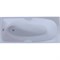 AQUATEK Европа Ванна пристенная прямоугольная без гидромассажа с фронтальной панелью с каркасом (вклеенный) со слив-переливом (слева) размер 180x80 см, белый - фото 261758
