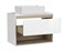 CERSANIT Тумба под раковину подвесная LOUNA 80 со столешницей, белый SZ-LOU80-BL/Wh