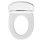 CERSANIT Сиденье для унитаза NATURE DPL EO, белый DS-NTR-DL-E